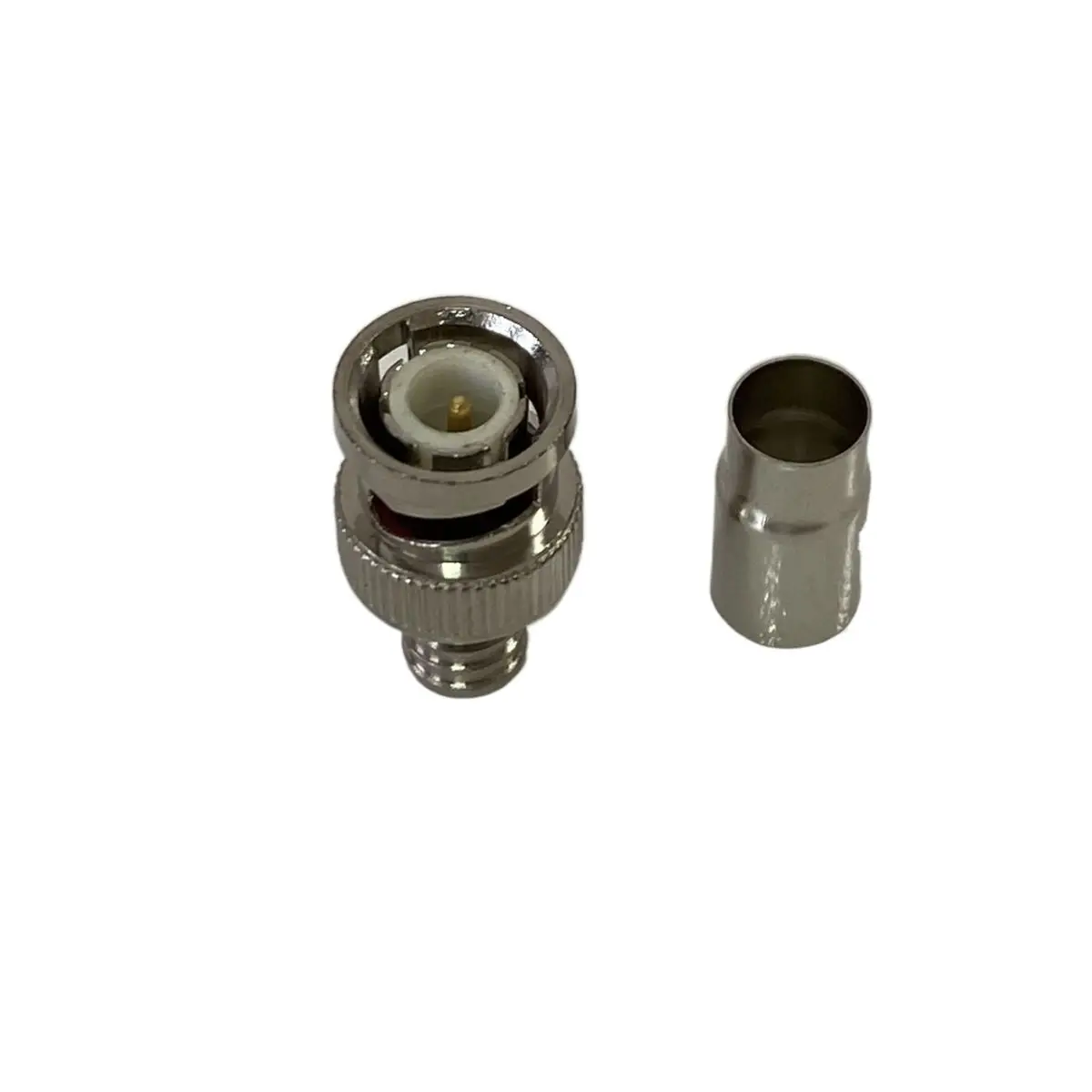 Professional Factory Made Bnc Male To Iec Pal Dvb-t Male Plug Straight Rf Coaxial Connector Adapter
