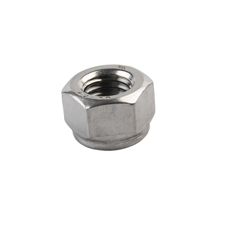 Stainless steel M8 M10 M12 Hexagonal nylon lock nut DIN985 Nylon Insert Lock Nut Nylock Nut