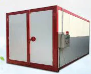 nature gas baking oven room with high temperature in 2 minutes for drying the steel surface after
