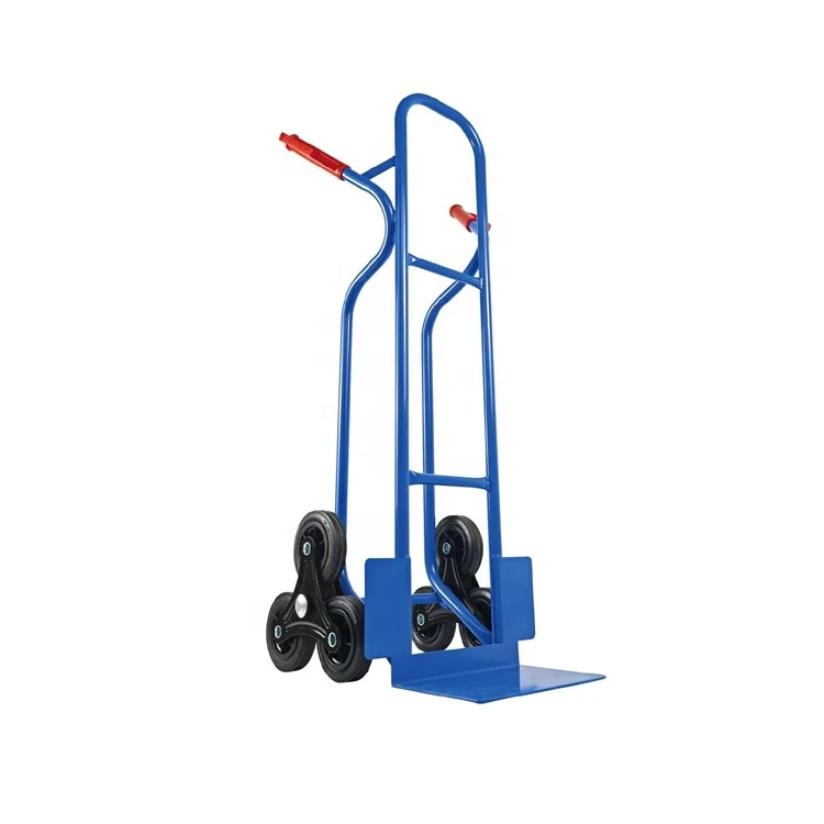Heavy Duty 6 Wheel Stair Climber Sack Hand Truck Gas Cylinder Stair Climbing Cart Trolley