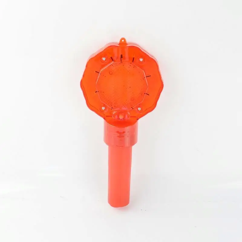 Hand-held plum blossom warning light Traffic road warning LED lamp bead warning light Stop sign traffic indicator