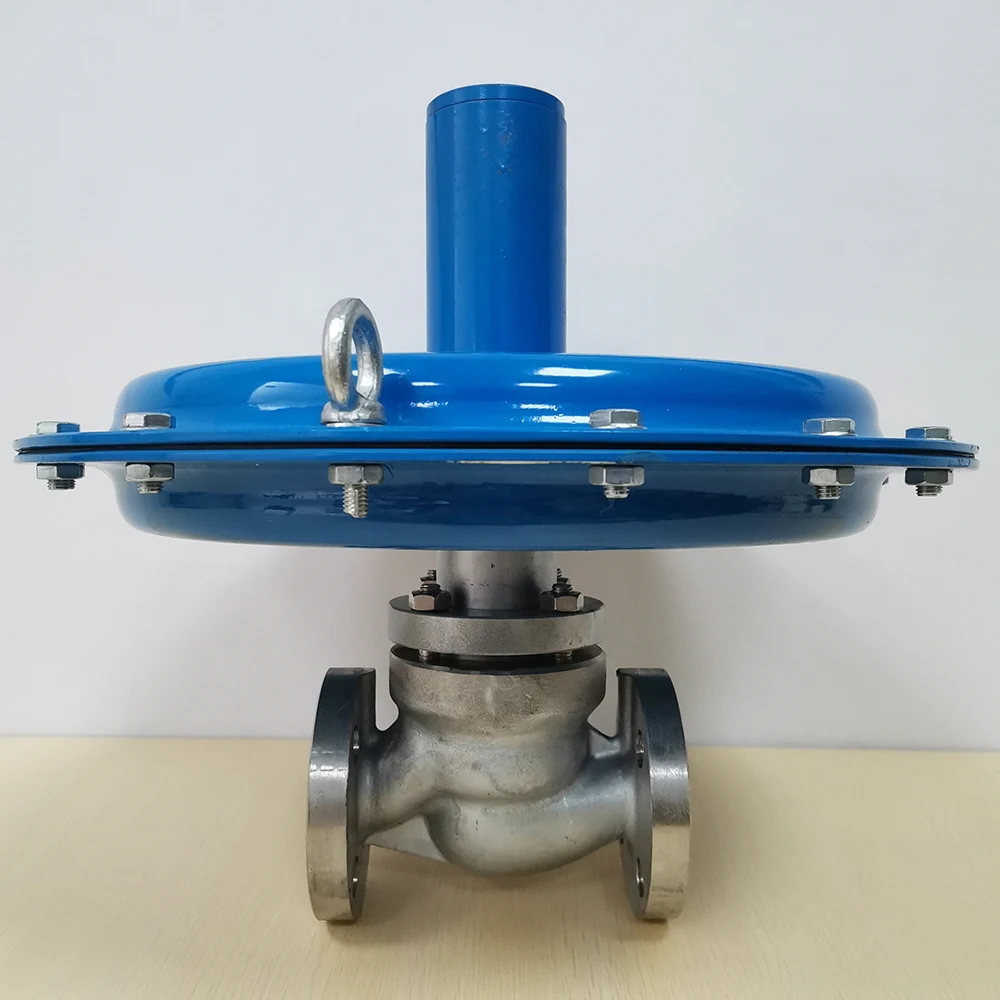 PN16 Automatic Globe type carbon Steel Body Self-opearted  pressure Regulating Control Valve