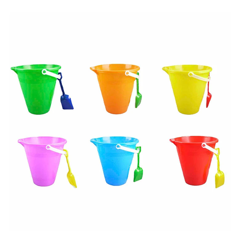 beach buckets pails sand buckets with shovel