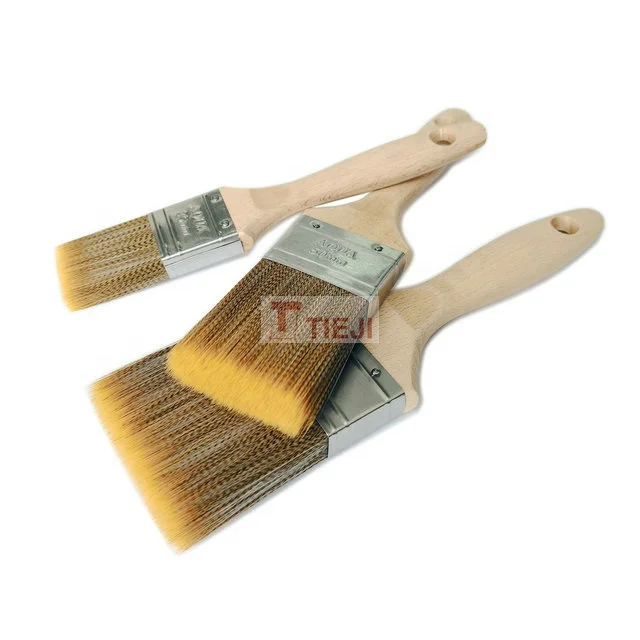 S72 Artist Paint Brush Poly Bag Epoxy Resin White Tools for Painting Painting Brush Set 25 Painting Brush 6 Inches 1#----12#