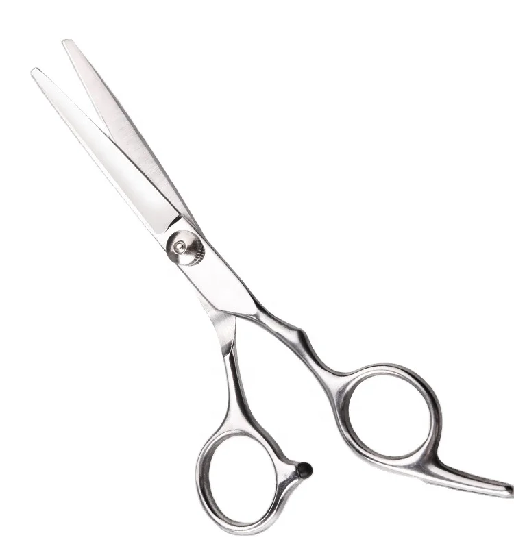 Straight scissors for barbershops, right-hand scissors, stainless steel beauty