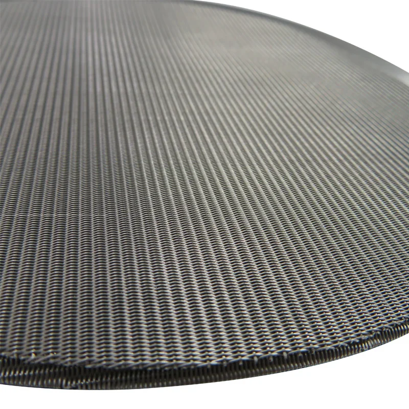 190 200 220 250 300 Micron Stainless Steel Wire Mesh Round Screen Filter Discs