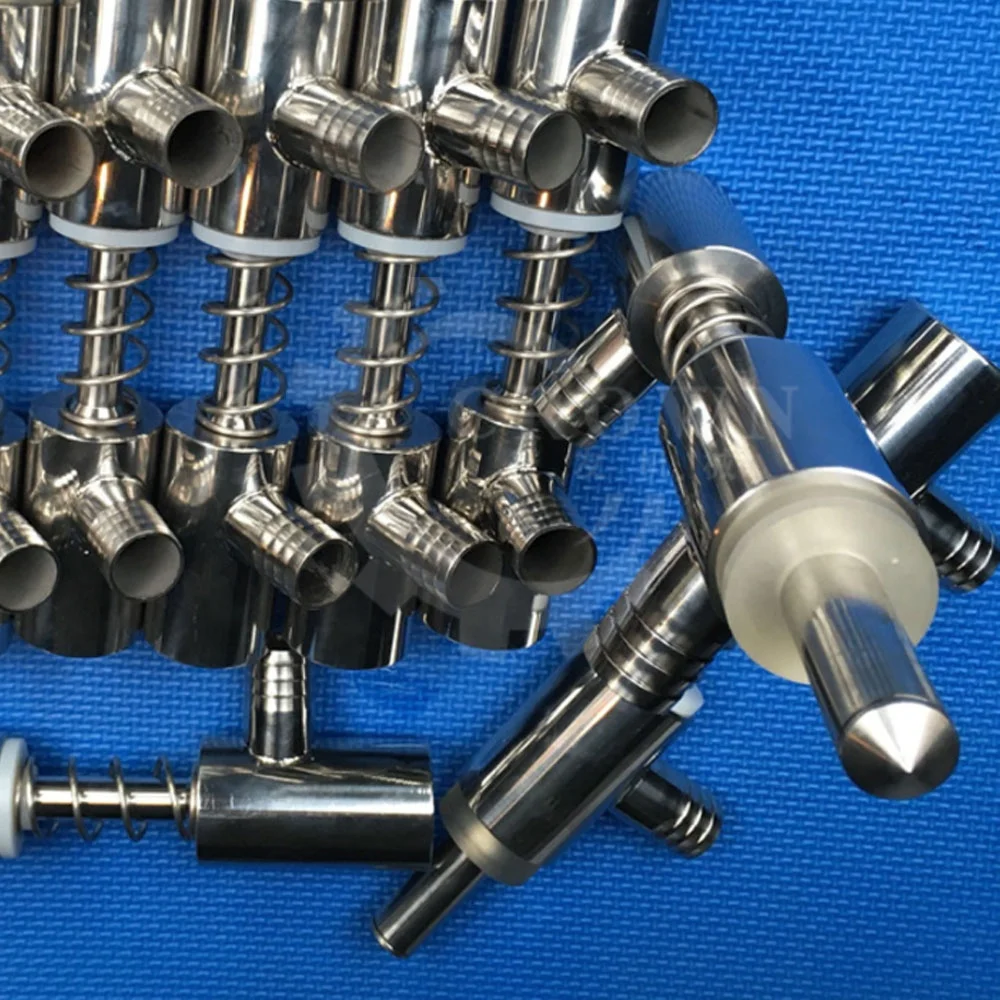 Гравитационная насадка клапана для заливки воды запасные части аксессуары машины пластиковых бутылок