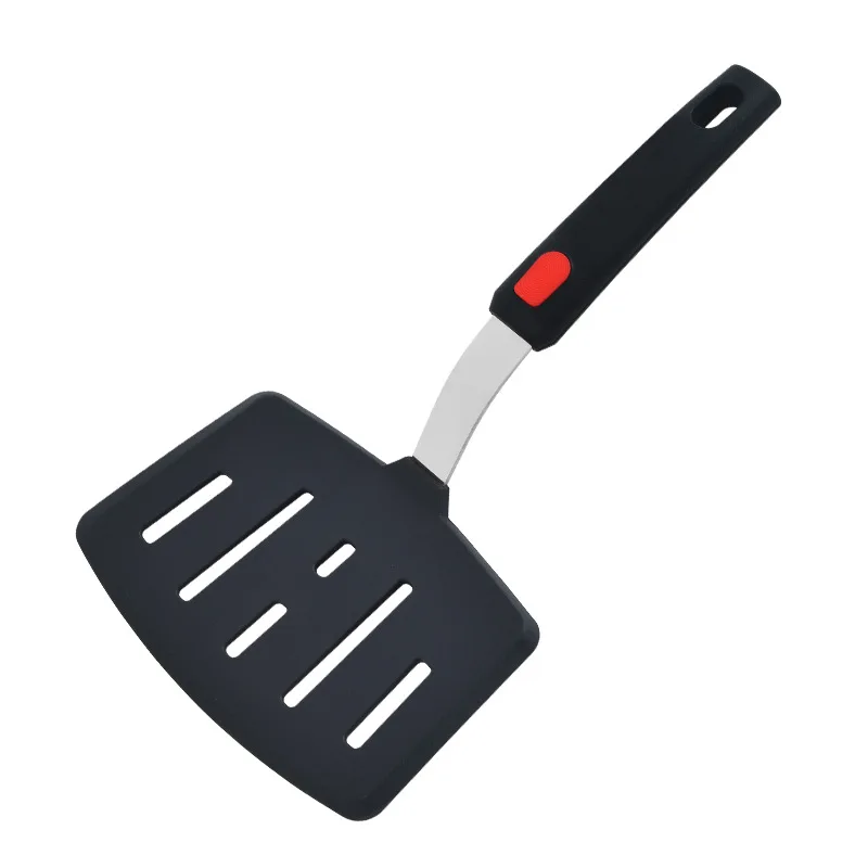 dark grey Stainless steel  cheap selling  5pcs handle laddle kitchen tools silicon cooking utensils set