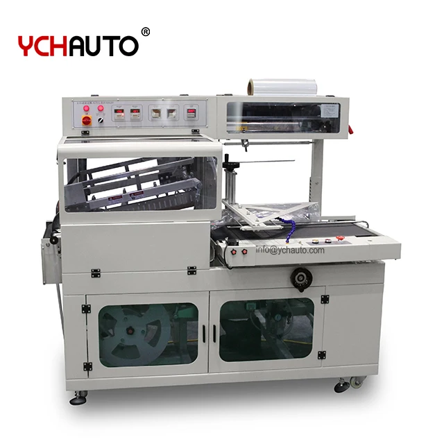 Автоматическая POF полиэтиленовая пленка Чехол Коробка книга тепла L заверточная машина для упаковки в термоусадочную пленку