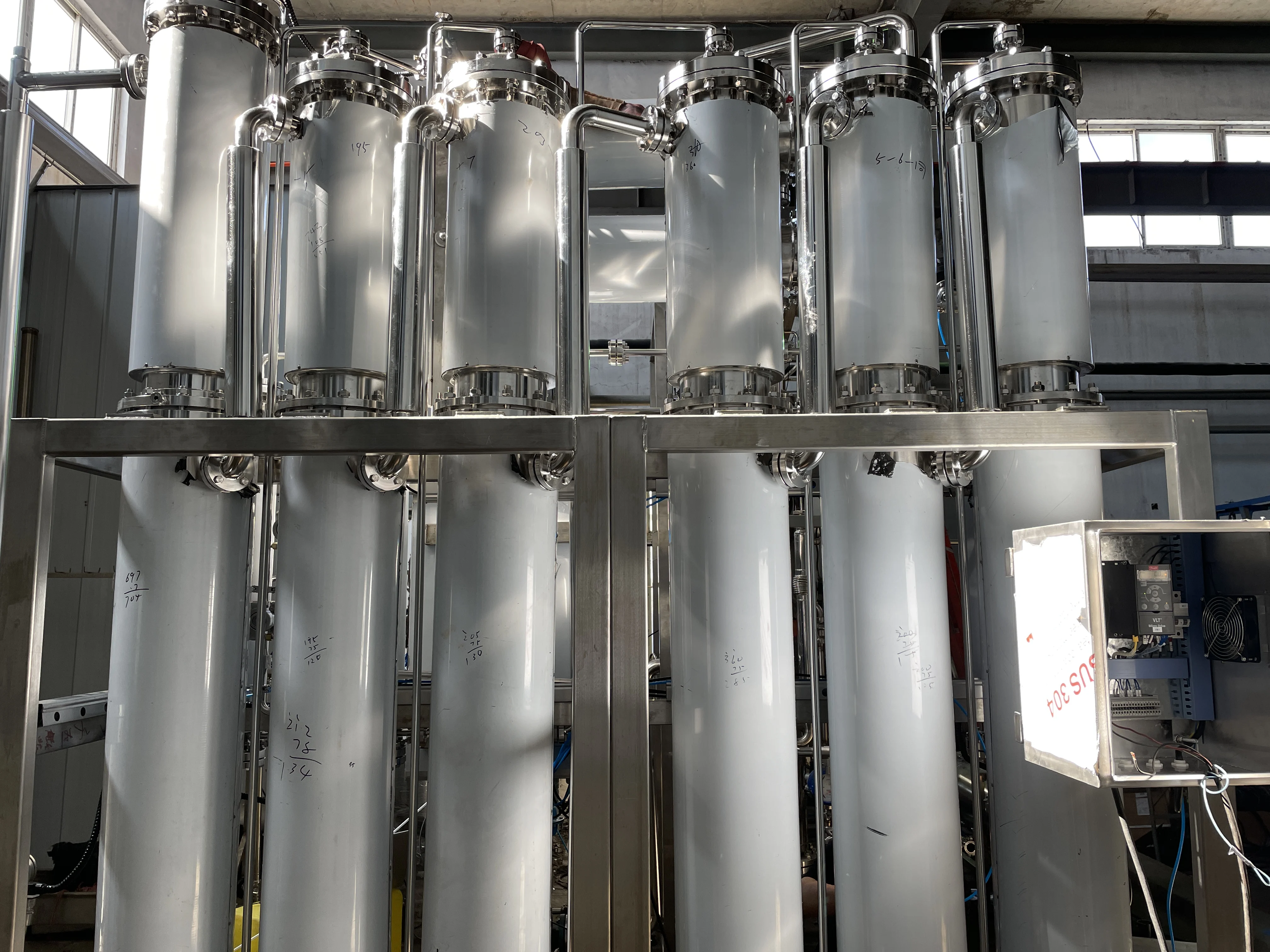 1000L/h pharmaceutical equipment distilled water plant