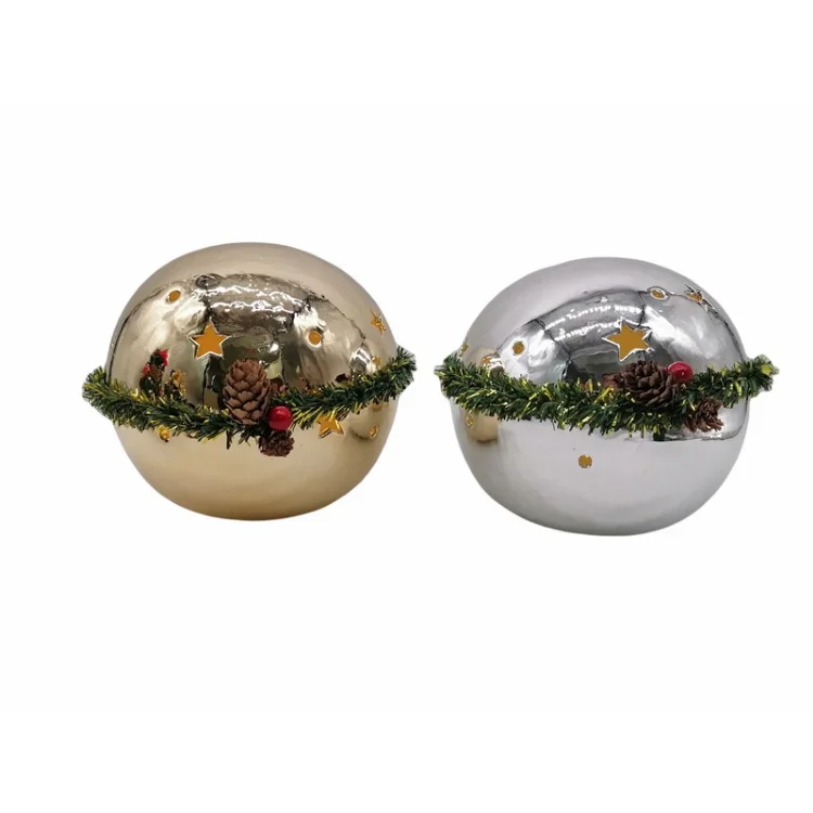 European Decorations Yard Custom Diy White Ball Christmas Decoration