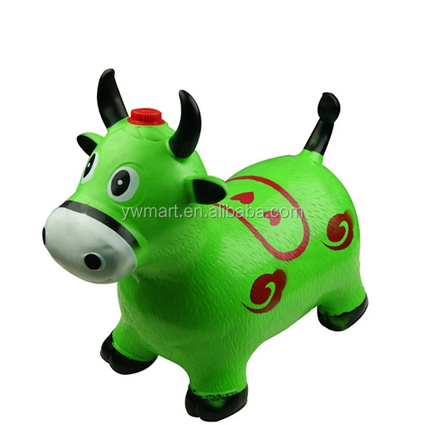 Top Sale Eco-friendly PVC Inflatable Horse Jumping Animal Toy