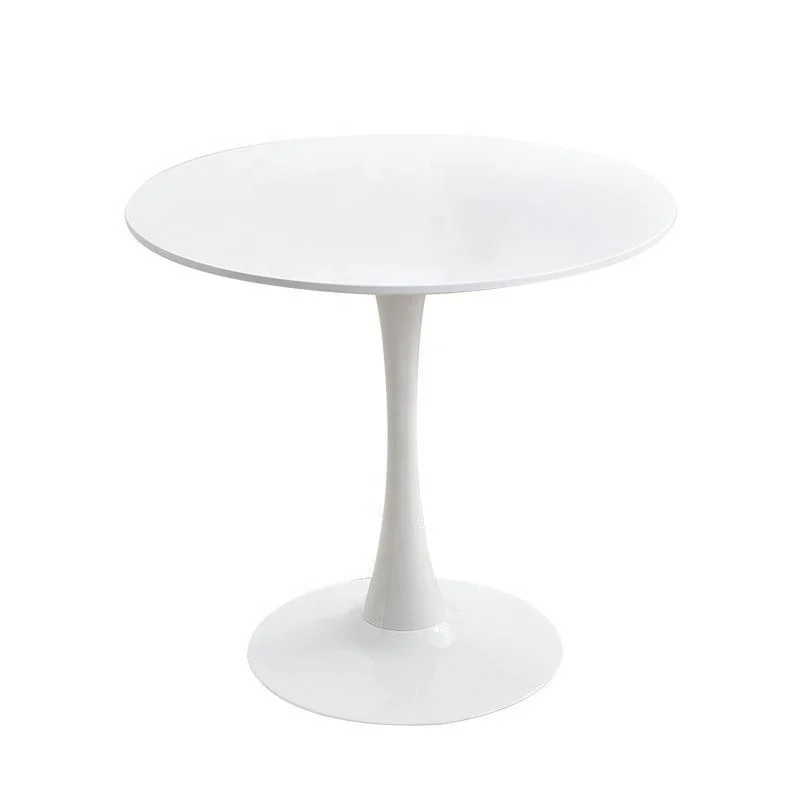 New Small Simple tulip table leisure table household tea coffee round table