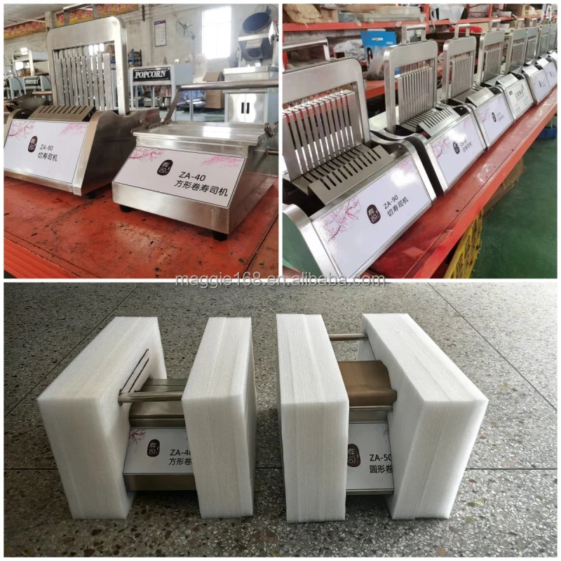 Sushi Slicing Machine Cutter Maker Sushi Roll Cutting Machine For Cutting Straight Roll/Reverse Roll