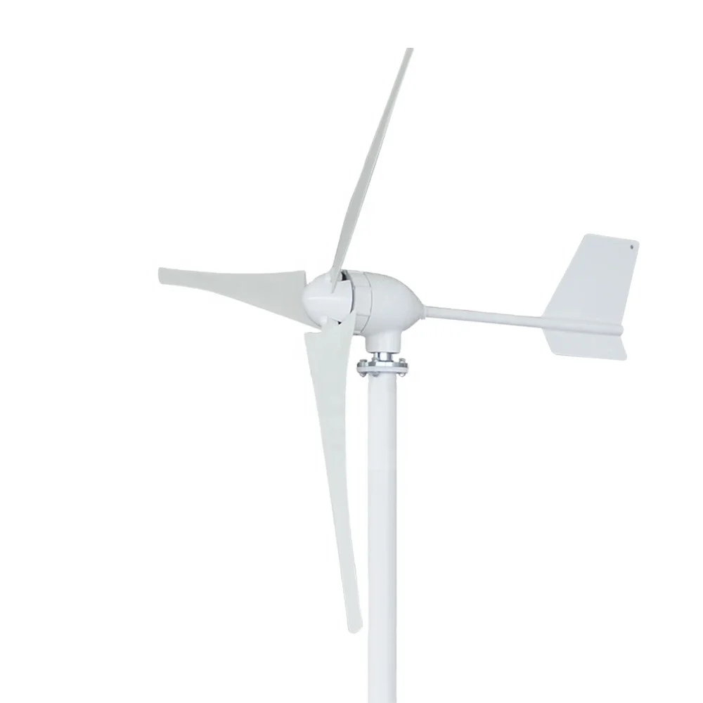 Horizontal Axis Wind Turbine 1200w  Wind Generator  3 Blades 12v 24v 48v  With Waterproof