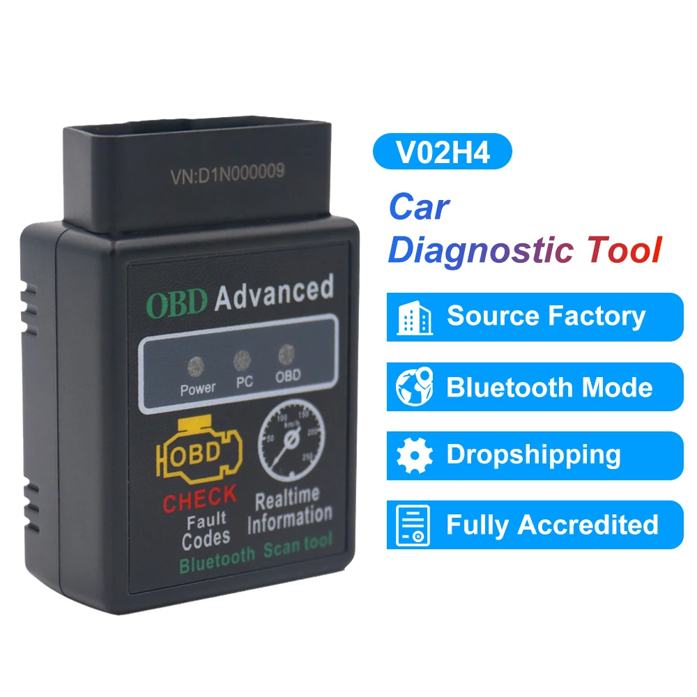 Multi Language Supported ELM327 Universal Car Engine Analyzer JOBD EOBD OBD2 Scanner Diagnostic Tools For all cars