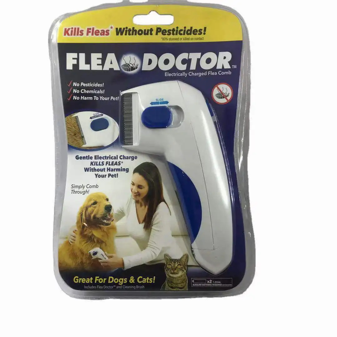 Automatic Quick Cleaning  Pet Care Supplies  Electronic lice comb