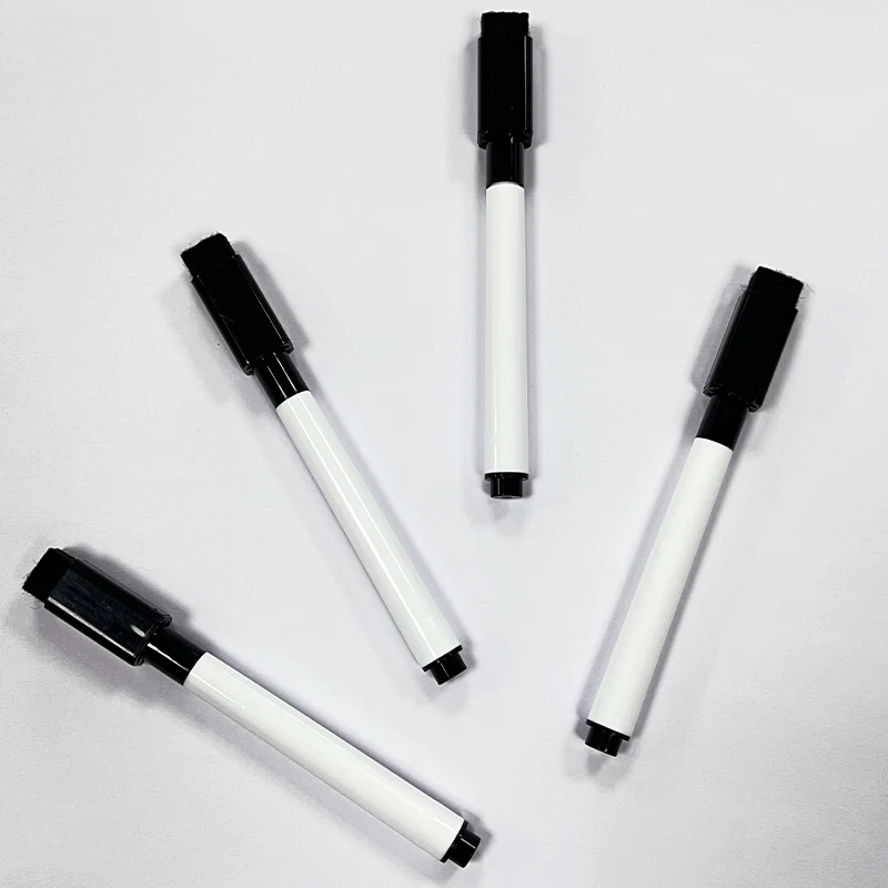 High quality Wipe Clean and smooth writing customized White board Marker Pens with Eraser