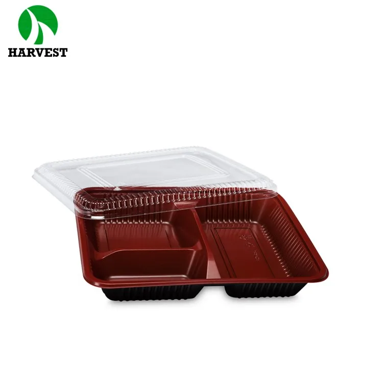 Custom accept disposable tiffin food packaging delivery boxes for fast food