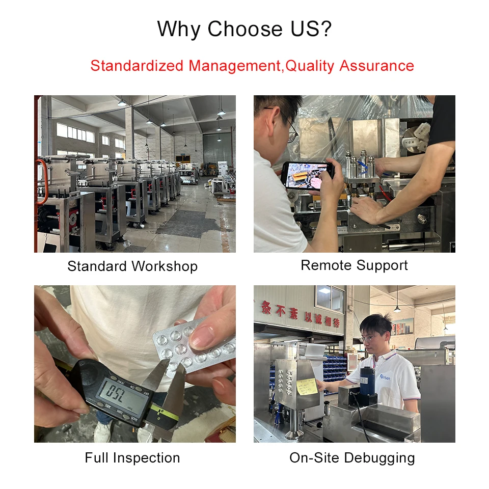 Dpp-80 Automatic Mini Alu Pvc Blister Capsule Tablets Packaging Machine Blister Packing Machine