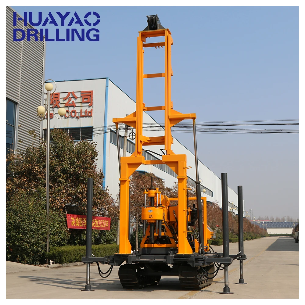 Hydraulic automatic lifting gantry tower diesel engine truck-mounted water well drilling rig