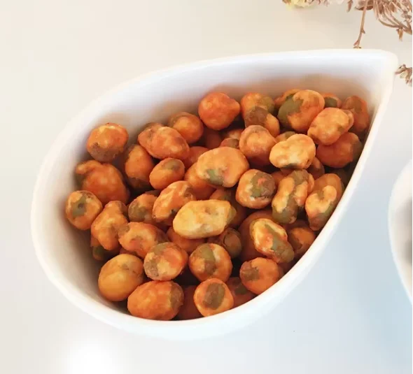 Chinese Food Good Taste Crispy Sriracha Flavor Roasted Edamame Snack Food