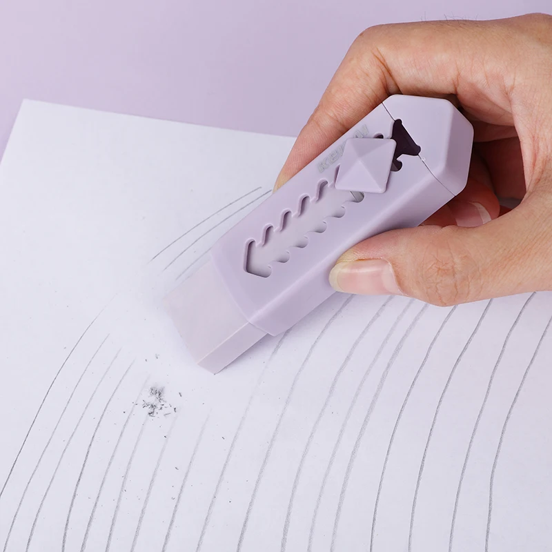 Promotional fancy eraser school office wide use scalable erasers