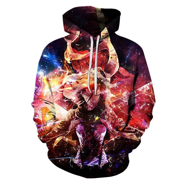 2023 New style Attack on Titan 3D Printed Hoodies for Men Anime From Men Casual Fashion Harajuku Funny Oversized Pullover