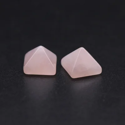 Crystal Healing Chakra Stones Natural Pyramid Stone Set Diy Jewelry Making Random Color