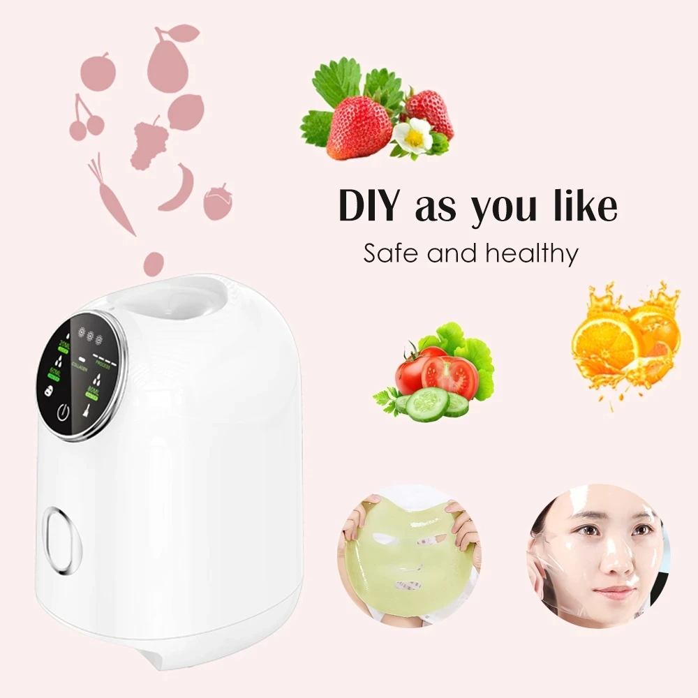 Home Use Smart DIY Face Beauty Equipment Facemask Kit Automatic Fruit Mask Machine Face Mask Maker