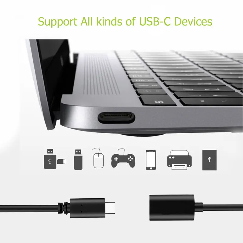 2020 OTG адаптер кабель для Go Type C папа-USB мама конвертер Android мобильных