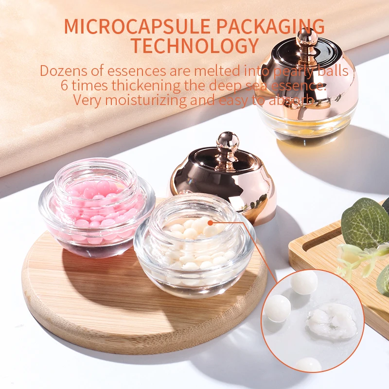 Private label Retinol Hyaluronic Acid anti wrinkle Moisturizer serum skin care face capsule face cream