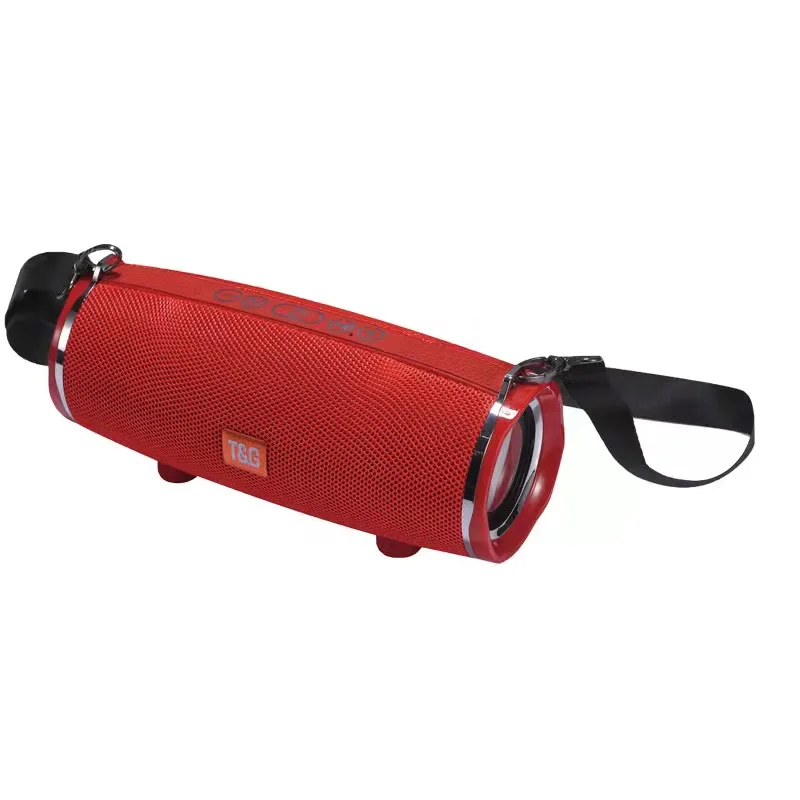 TG189 Fashion Led Torch Lighting Outdoor 7w Speaker Bass Sound Line In Audio Input 2 Ways Portable Music Dancing Speaker With Fm