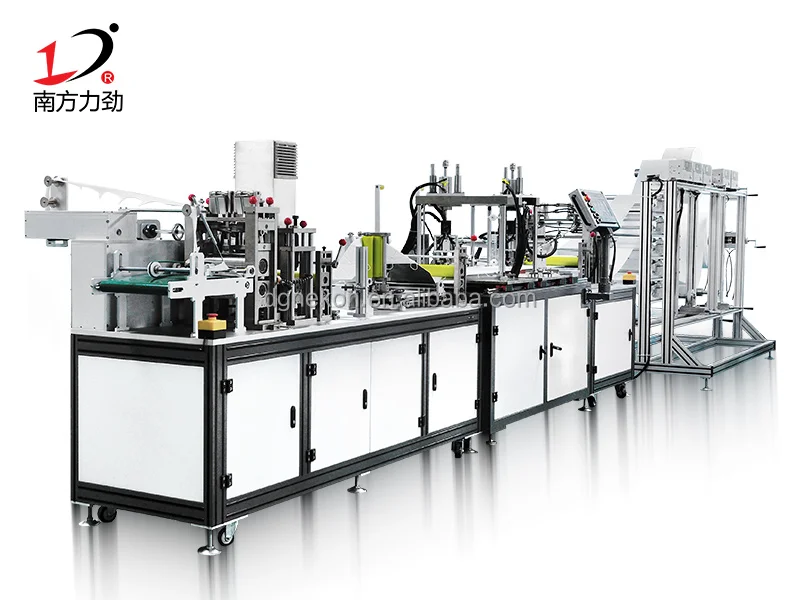 Korea N95 Ffp2 Duckbill Automatic Machine Mask Kf94 Fish Shape 3D Face Mask Making Machines With Packing Machine
