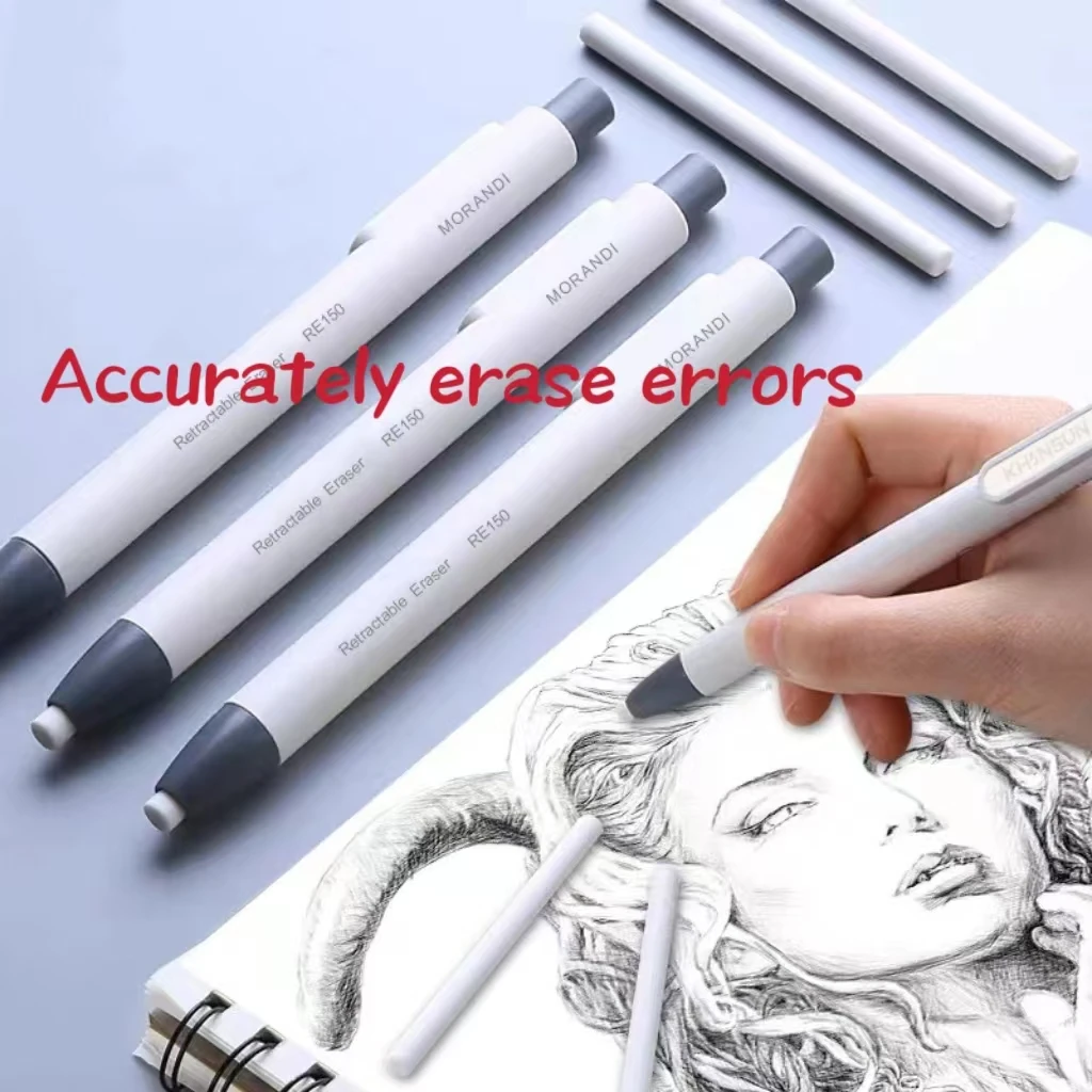 Press eraser students clean without leaving marks can replace core eraser learning stationery wholesale