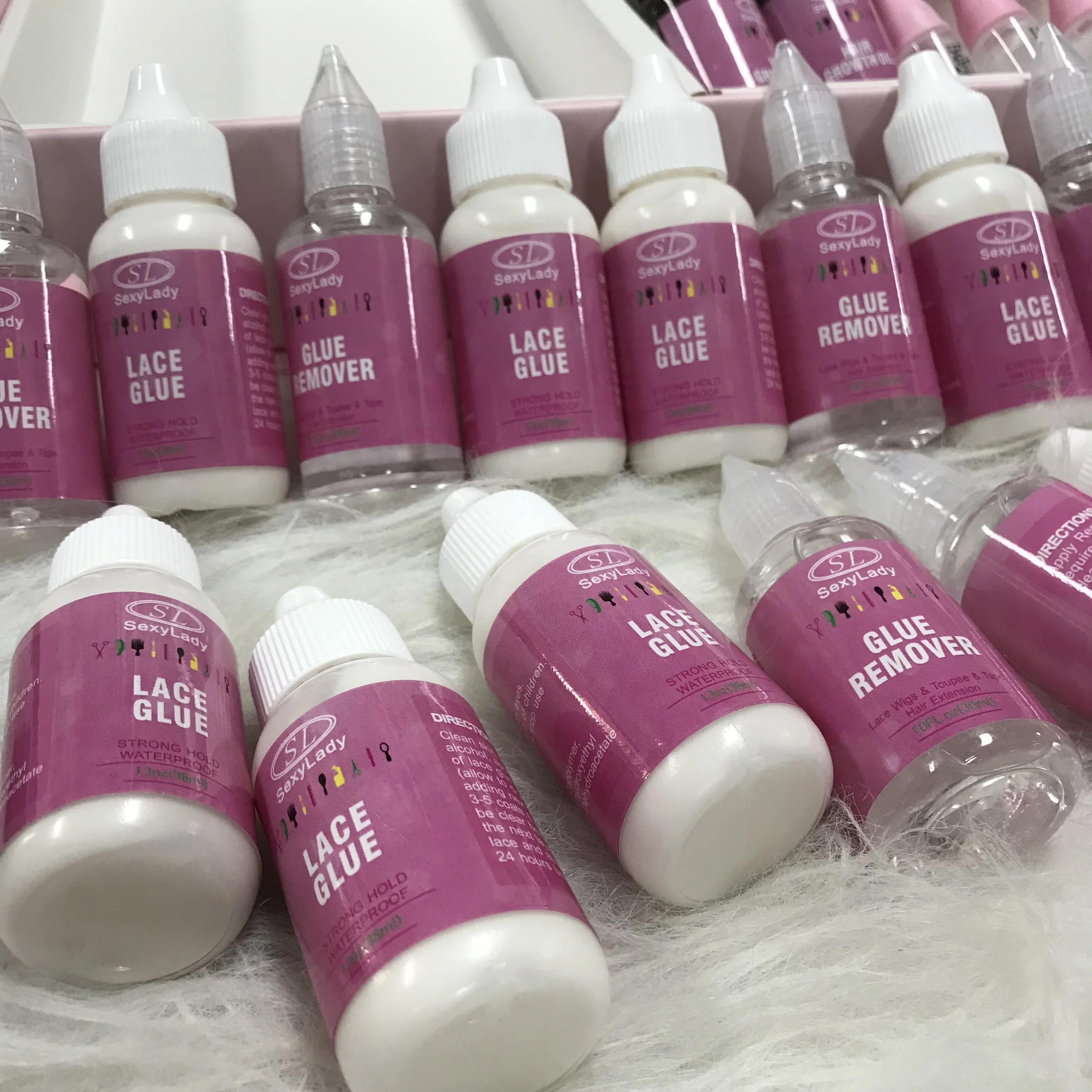 Wholesale waterproof low moq control create your own label extra strong hold edge control 24 hour with edges control box