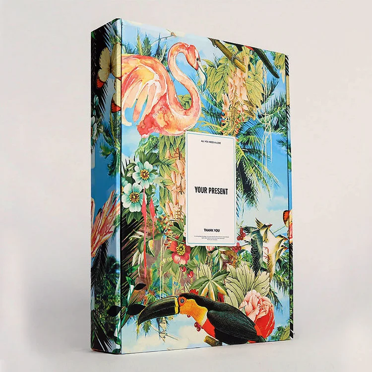 Custom Design Printed Brand Name Logo Corrugated Paper Custom Logo Mailer Foldable Gift Packaging Box Shipping Box Paper Boxes