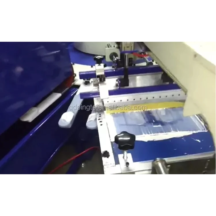 Automatic Anti Slip Socks Silicone Screen Printing Machine for Socks