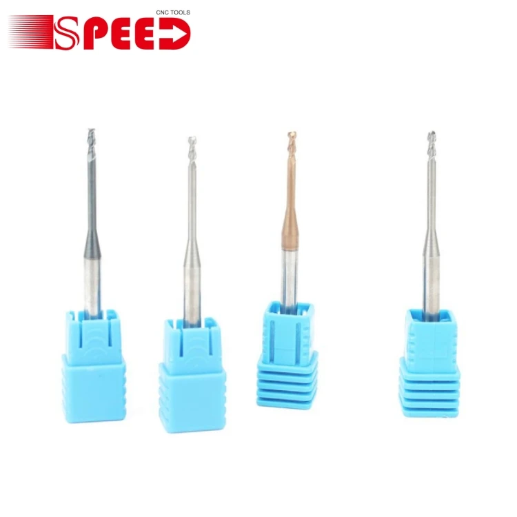 Depth Length Milling Cutter CNC Cutting Tools 2 Flute Carbide Spiral End Mill Long Neck Endmill