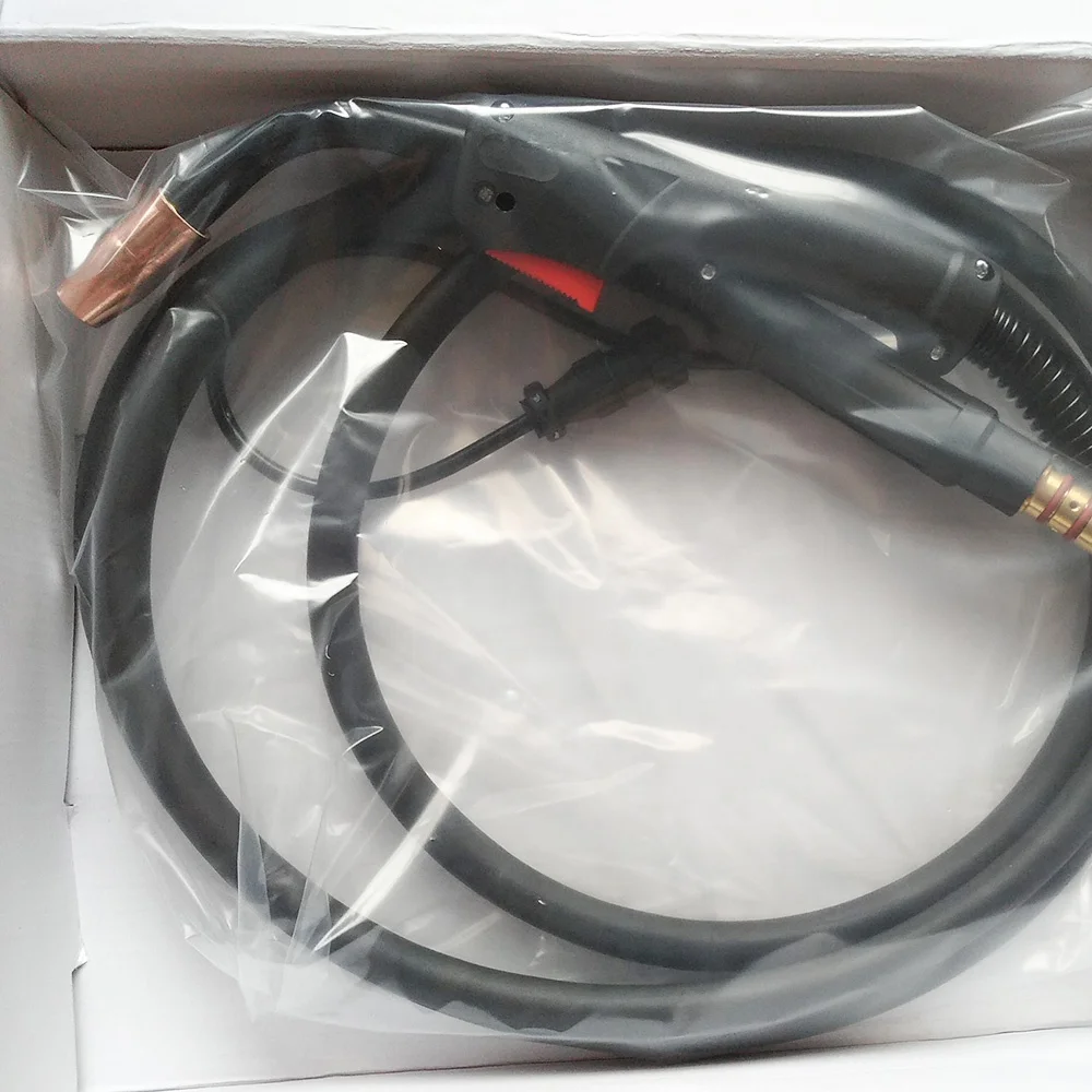 HUARUI Gas Cooled CO2 MIG Gun MIG Welding Torch With ML Connector 100Amp American Type M100 Welding Gun