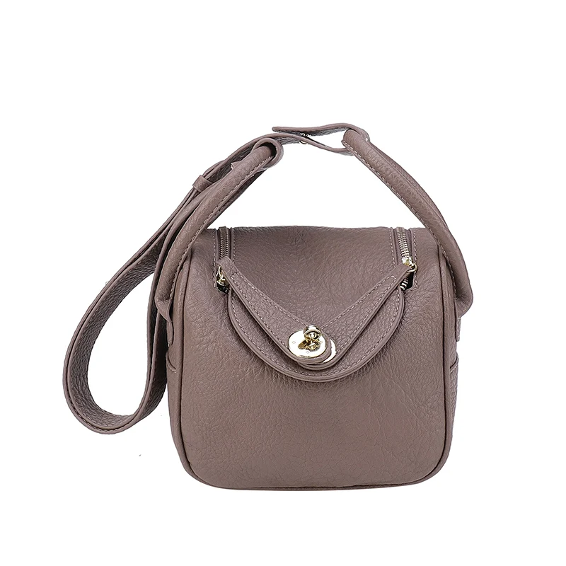 Factory wholesale custom a main female crossbody handbags ladies socket bag for women luxury designer purse and bucket frame bag