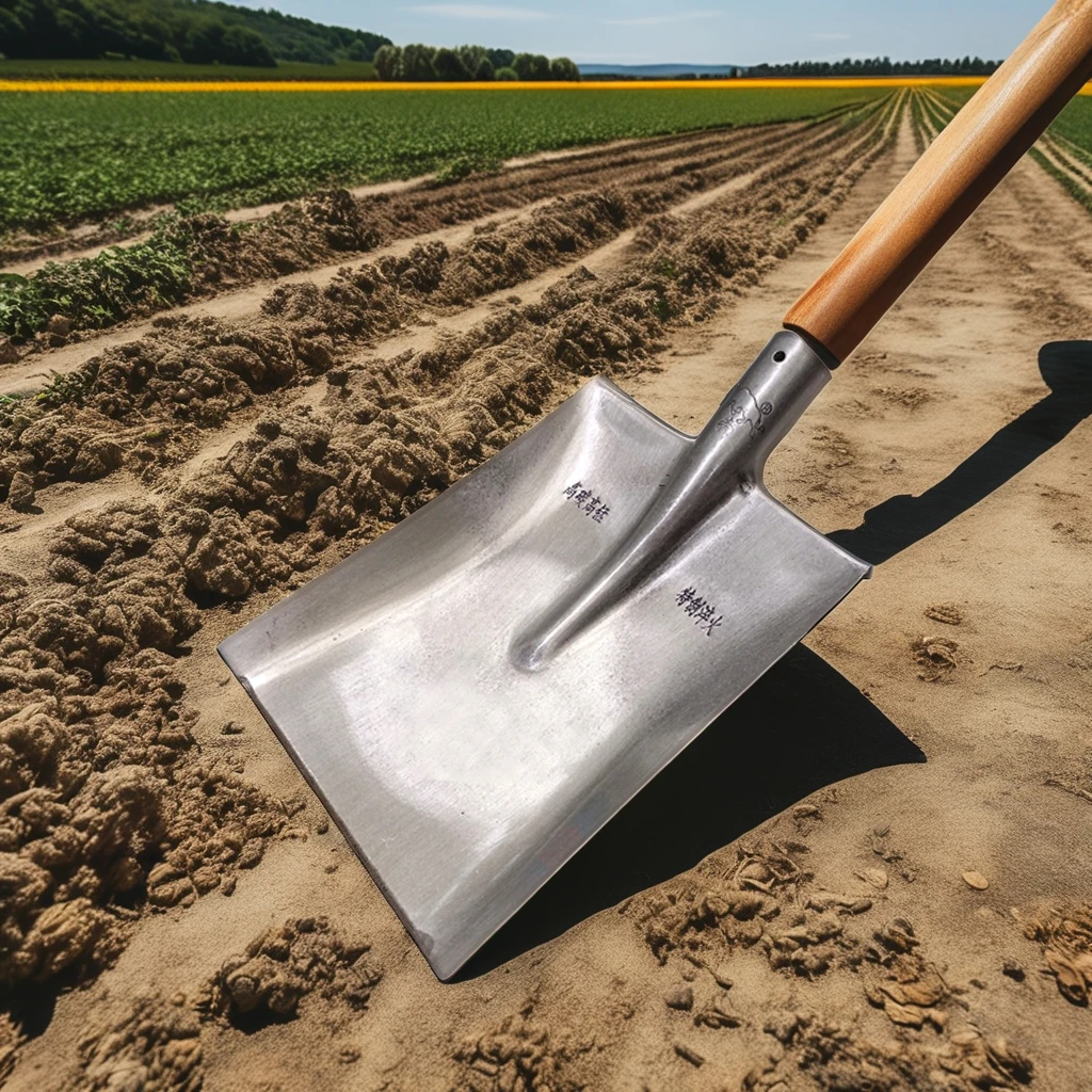 Industrial Grade Spade Shovel for Farming for Outdoor Work and Groundbreaking