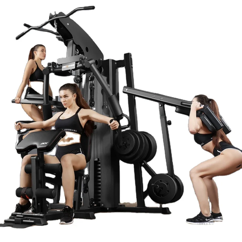 5 stations multi jungle commercial gym equipment Multifunctional gym machine body building fitness equipment station