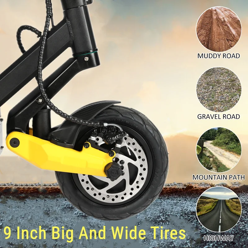 EU Stock Original TEVERUN BLADE MINI Electric Scooter 500W Single Motor Minimotors EY3 Meter 48V 10Ah 40km/h KickScooter