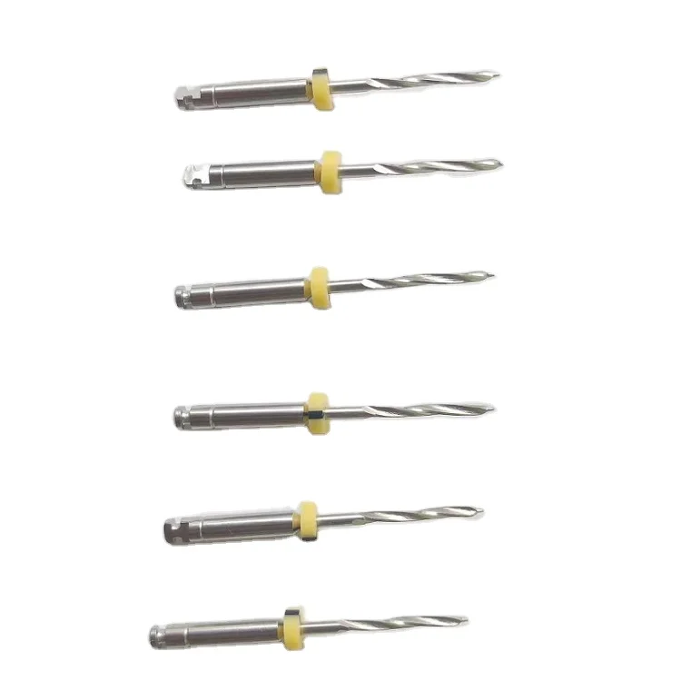 Factory price high quality Dental instruments root canal Stainless steel drills for fiber post