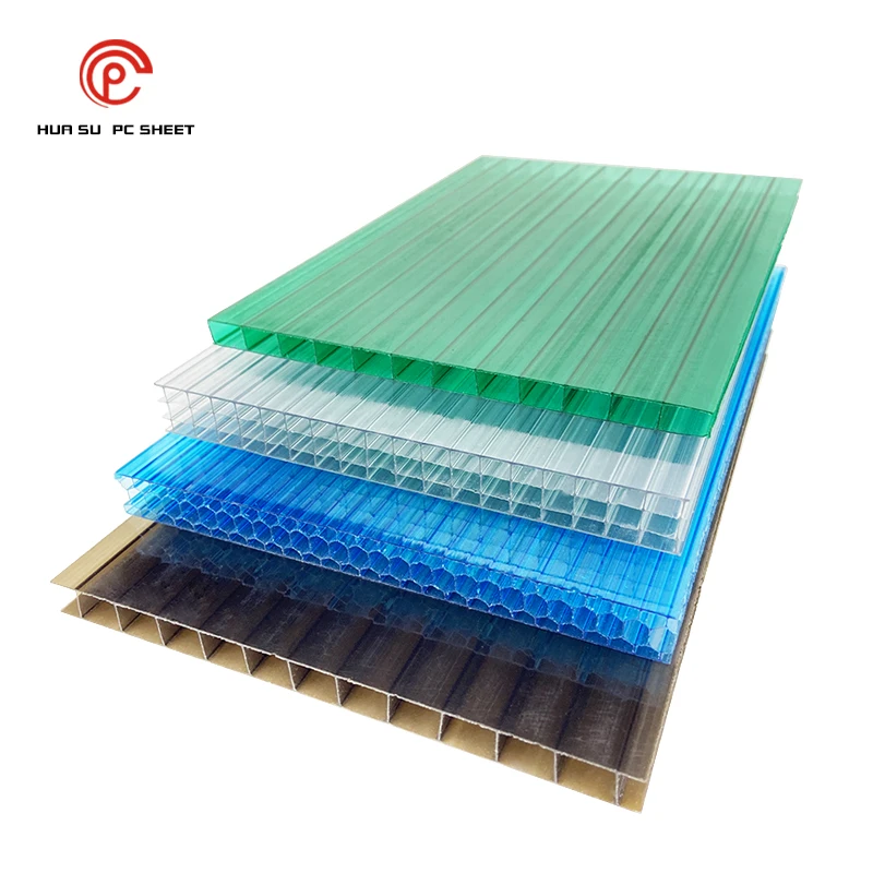 Pc Extrus Line Skylight Roofing Sun Sheet Plastic Solid Clear Polycarbonate Hollow Panel