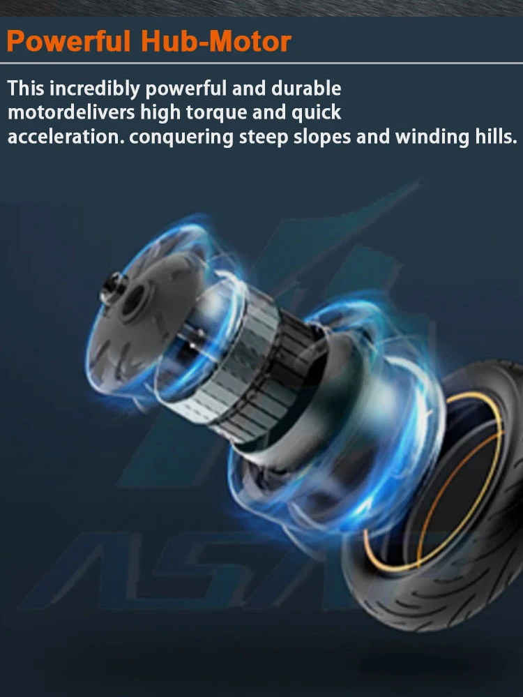 2024 Innovative Foldable Off Road Electric Scooter Support Long Rang Ride Fast Portable E-scooter