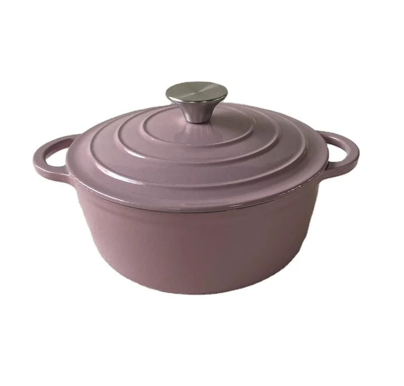 Индивидуальная цветная эмалированная посуда для выпечки хлеба, Голландская печь, чугунная эмалированная чугунная кастрюля для запекания