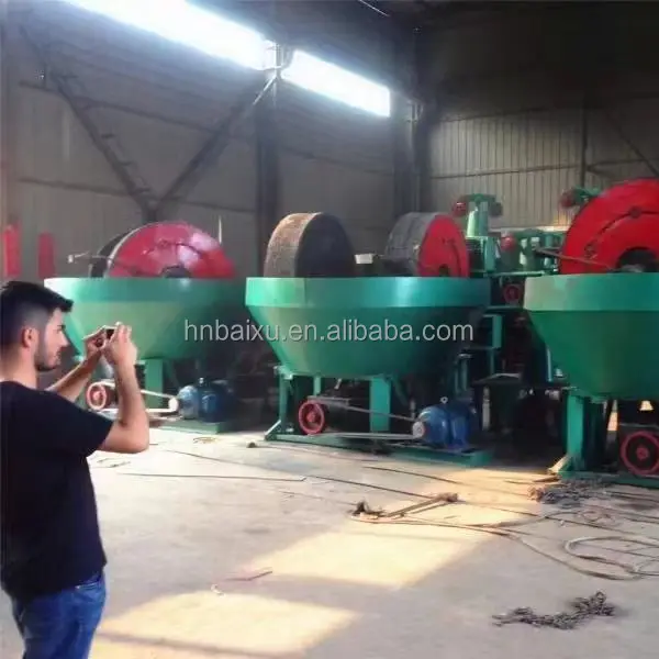 high performance mining ore grinding wet pan mill gold milling machine price in zimbabwe