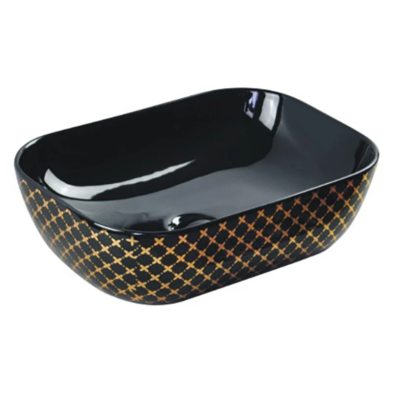 Chinese style Modern high quality round grey Hand wash art basin for bathroom